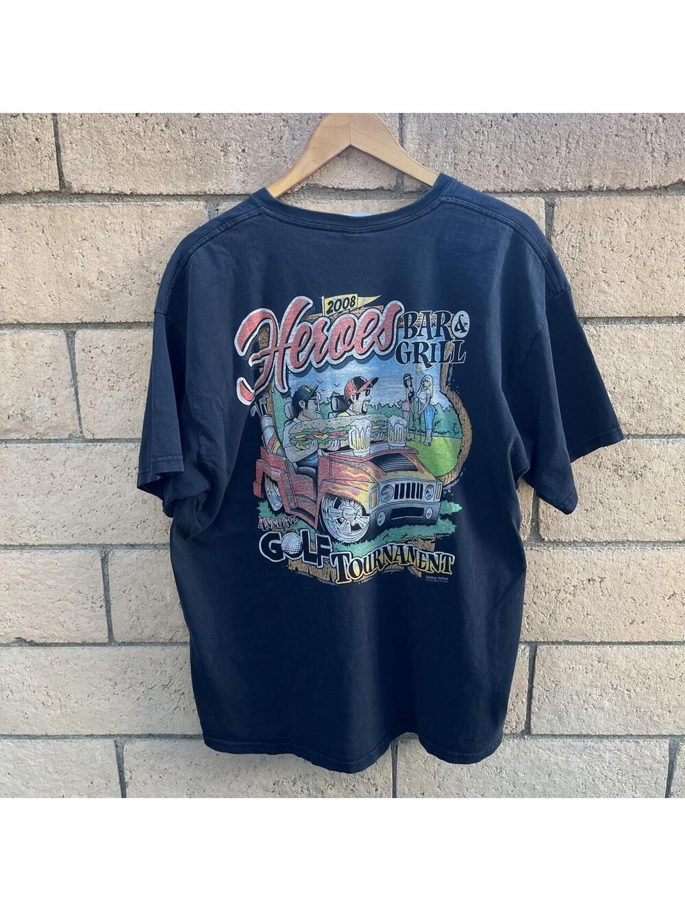 Vintage 2008 golf graphic tee | size XL